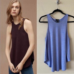 Aritzia-wilfred “Brunette Trapeze” High Neck Tank Top (Medium)